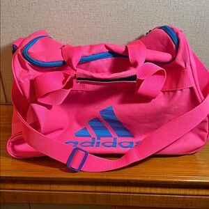 Adidas Vibrant Pink Travel Bag